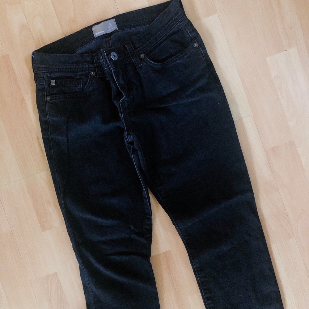 BENCH Black Denim Skinny Jeans Low Rise 🖤💋 - Picture 3 of 6